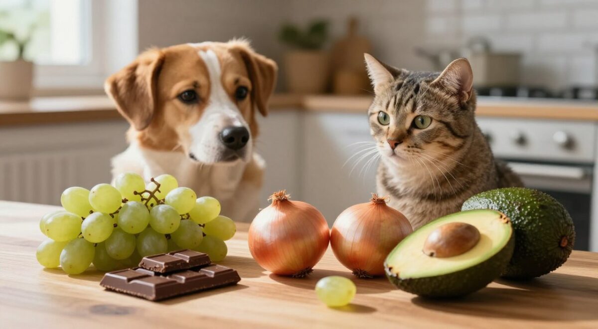 alimentos proibidos para pets