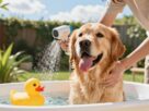 banho em cachorro