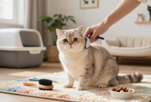 higiene para gatos